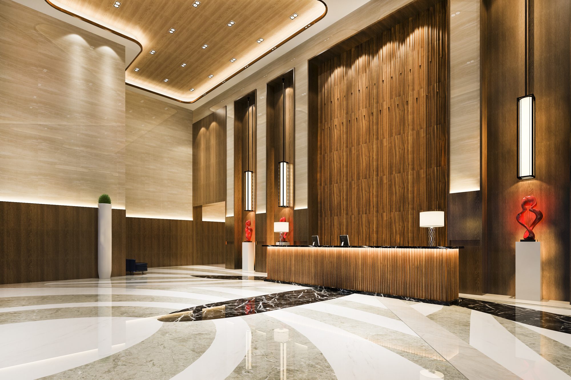 Modern Restaurant Interior